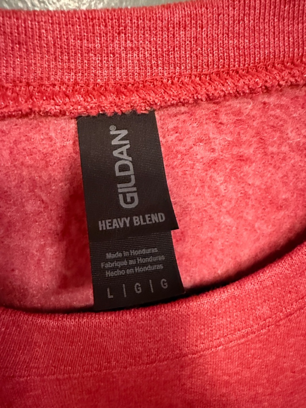Gildan Coral 'Made For More' Crewneck Sweatshirt - Picture 3 of 6